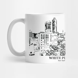 White Plains - New York Mug